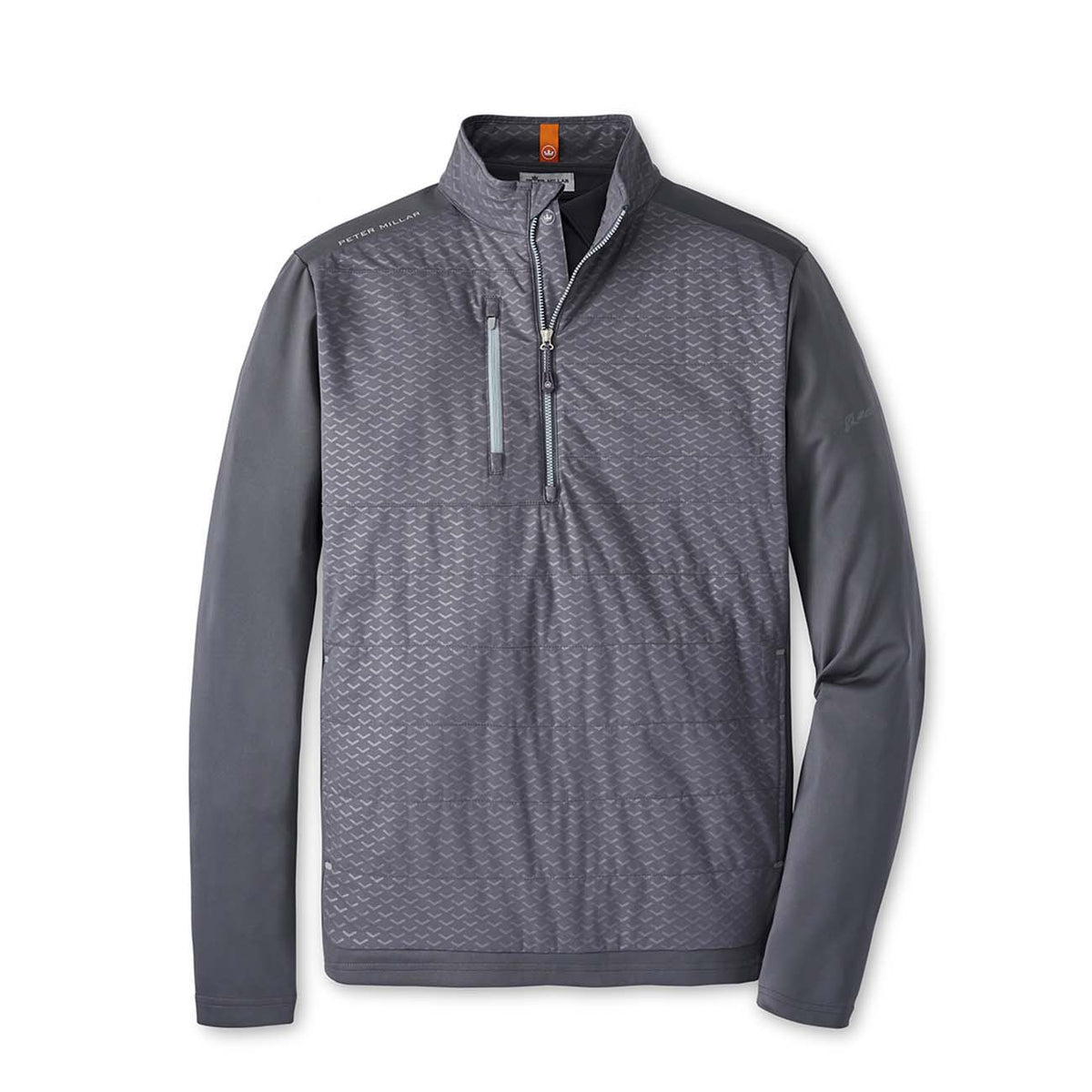 Weld Elite Hybrid Half-Zip in Billiard by Peter Millar - Hansen's