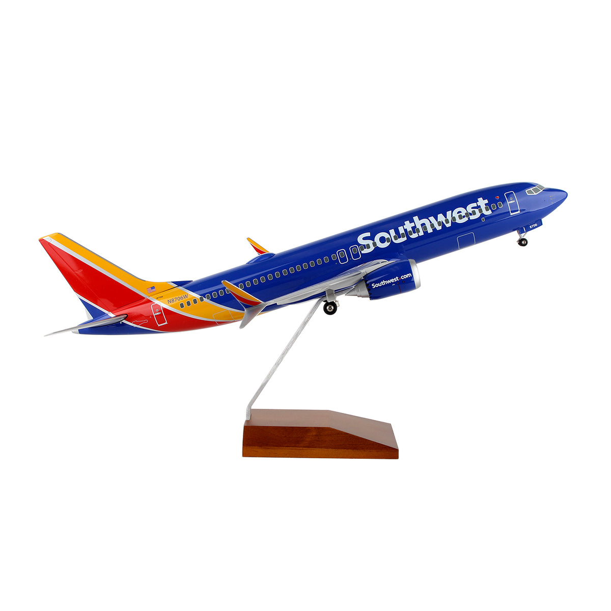 Southwest Airlines 737-MAX 8 1:100 Model – The Boeing Store