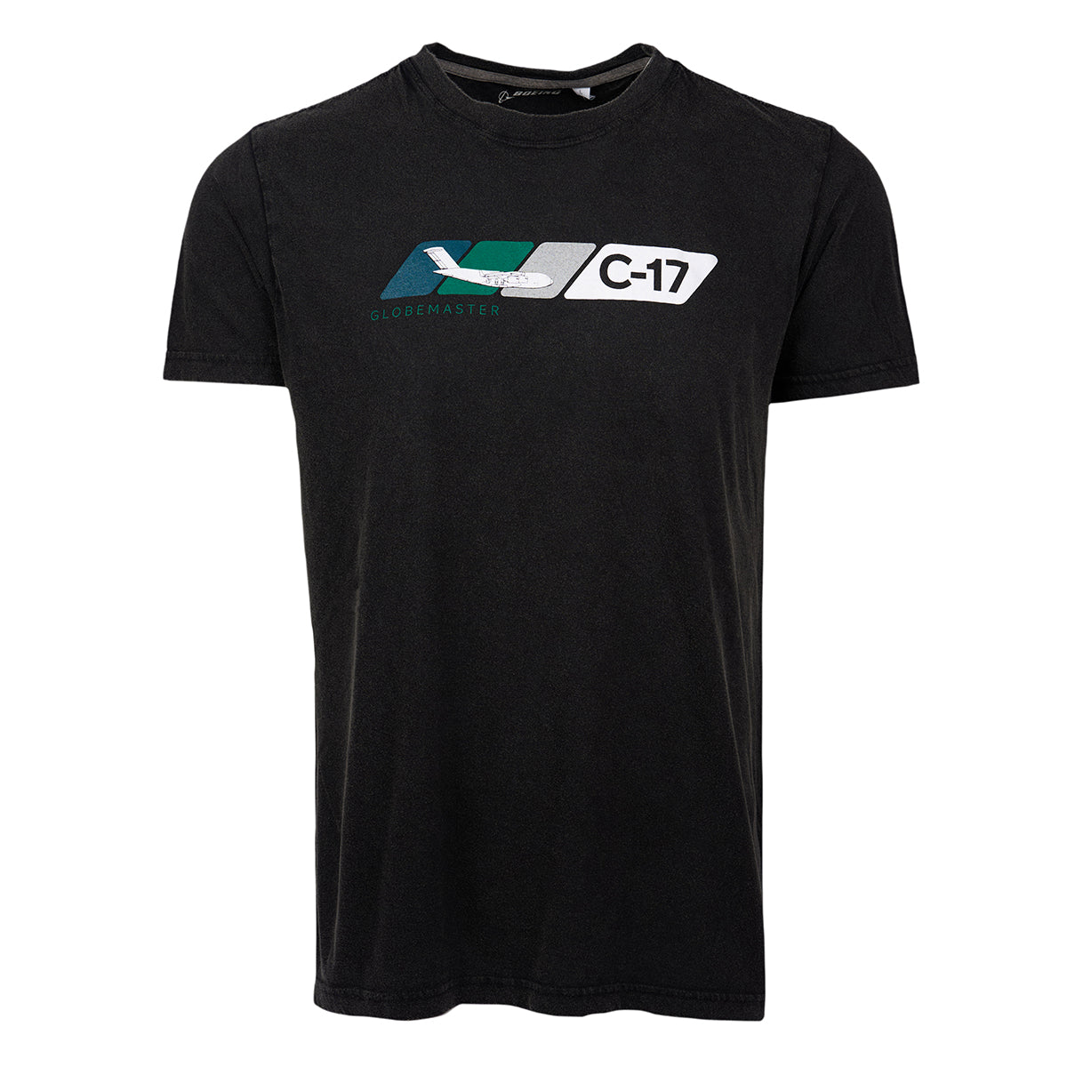 Full product image of the t-shirt with the C-17 Velocity graphic across the chest.