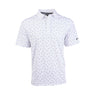 Callaway Boeing Men’s Ventilated Chevron Print Polo