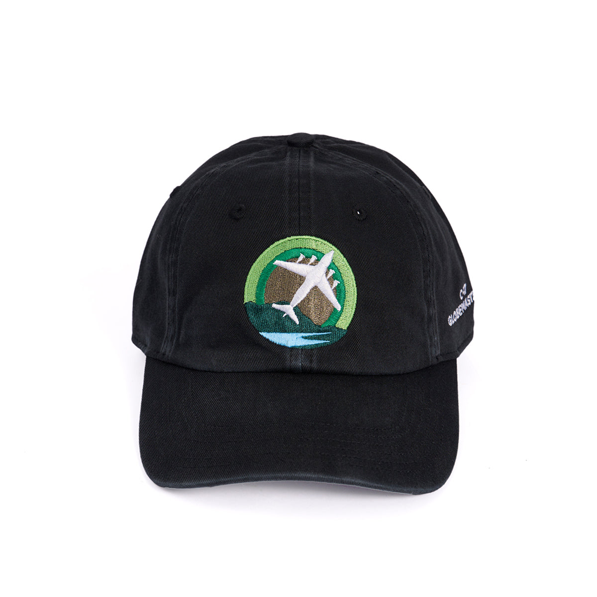 Skyward hat, featuring the iconic Boeing C-17 Globemaster embroidered in a roundel design on the front.