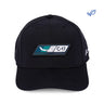 Product image of the hat in black with the C-17 Globemaster Velocity graphic patch on the center. 