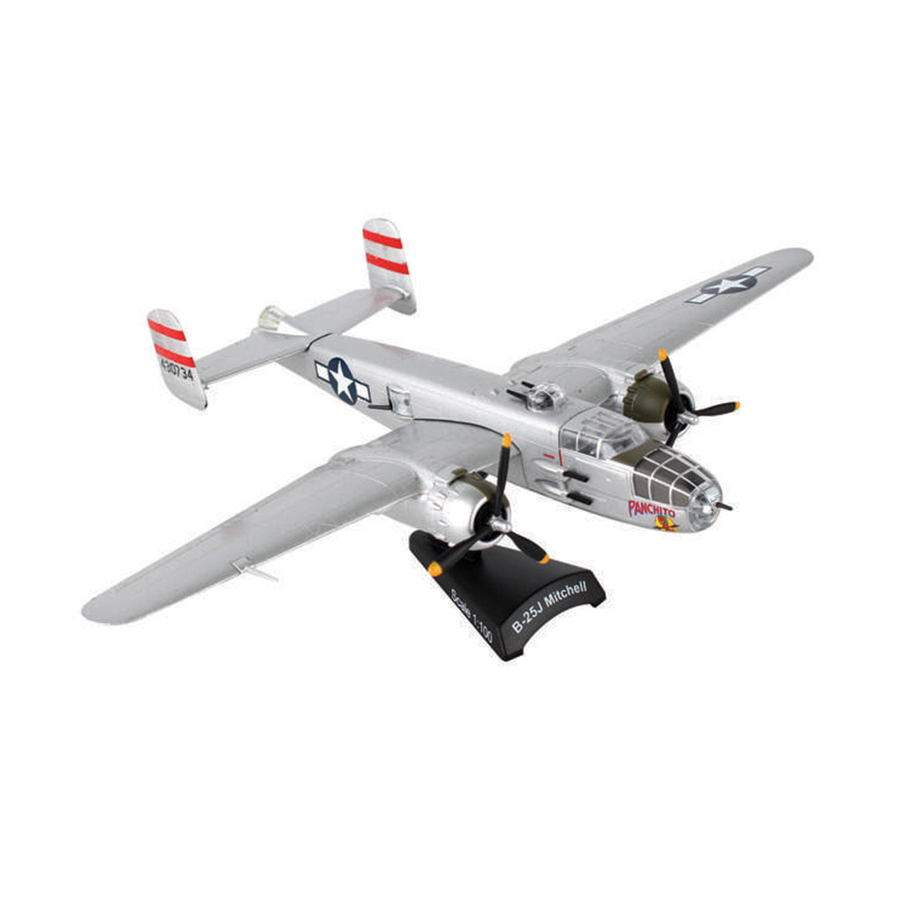 Boeing B-25J Mitchell Panchito 1:100 Scale Die-cast Model (3067955282042)