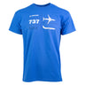 Boeing 737 MAX Tech Line Unisex T-Shirt