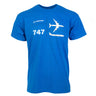 Boeing 747 Tech Line Unisex T-Shirt