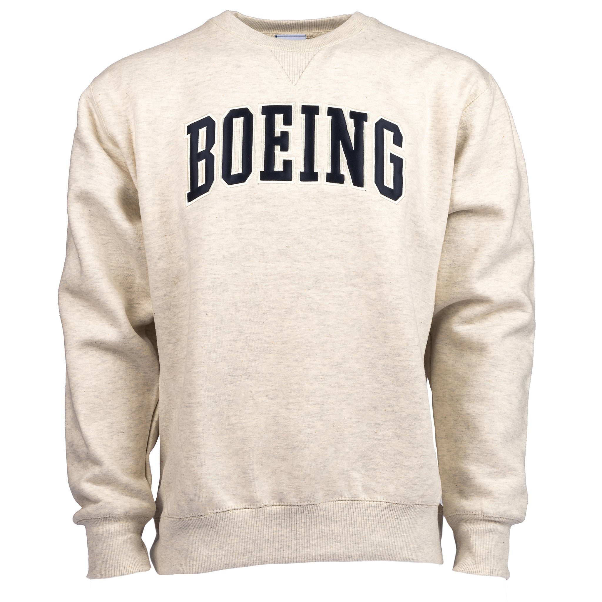 Boeing Varsity Logo Unisex Crewneck Sweatshirt The Boeing Store