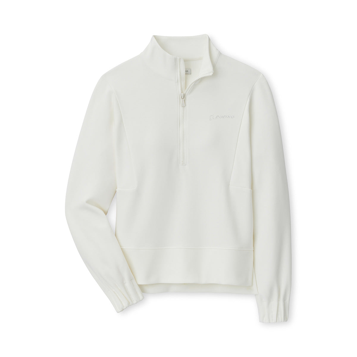 Flora Knit Half-Zip Pullover