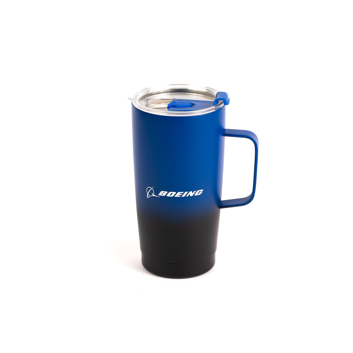 Blue Ombre Stainless Steel Handled Tumbler