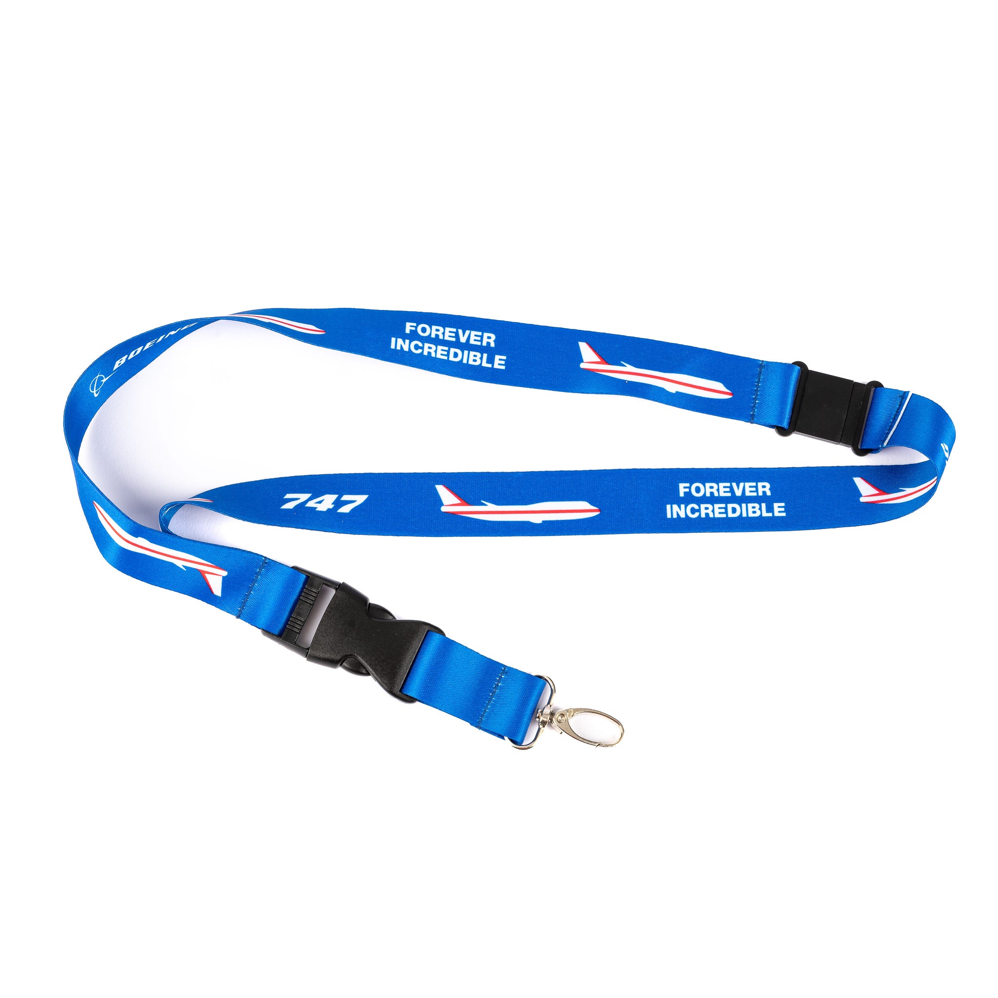 Boeing 747 Forever Incredible Lanyard