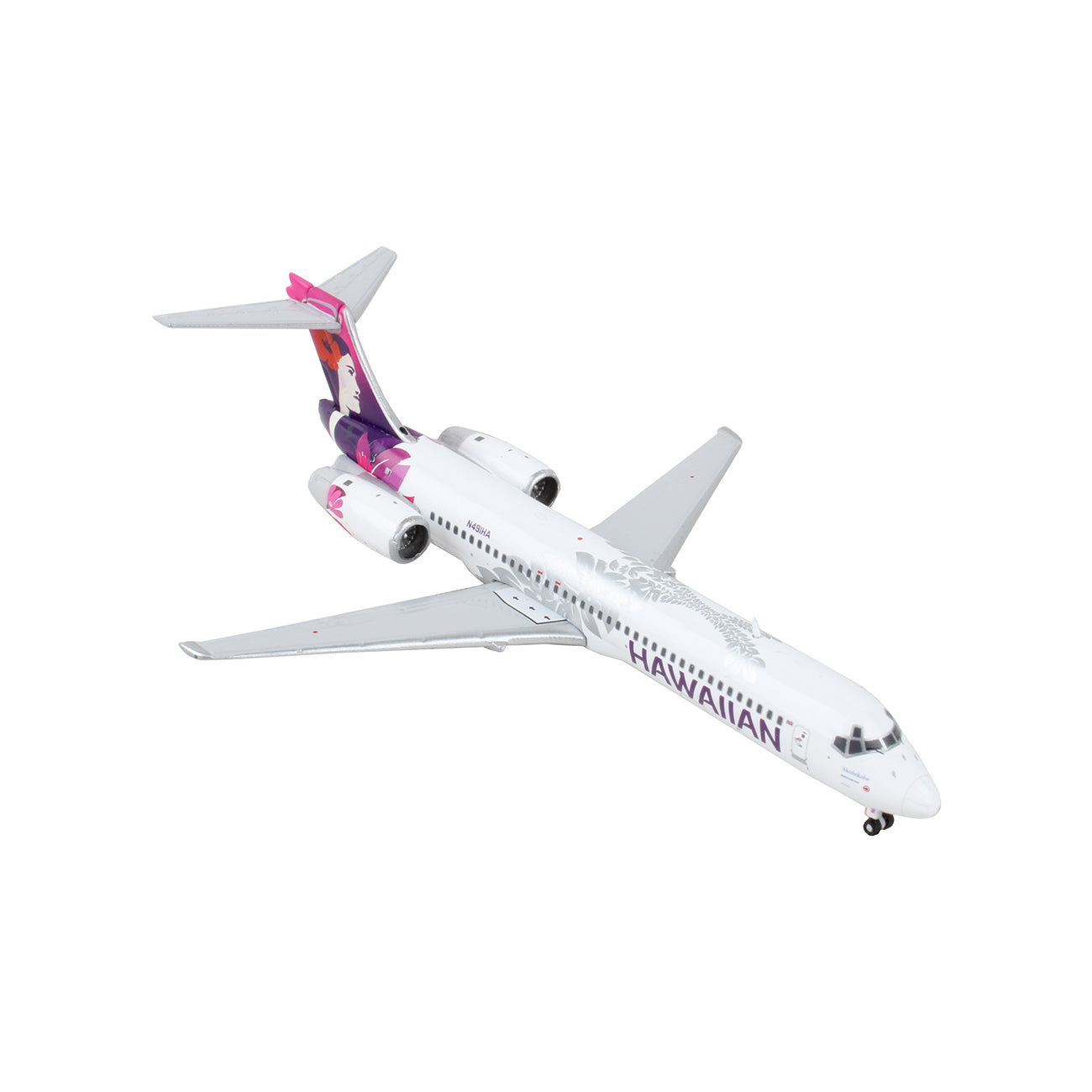 Hawaiian Air Boeing 717 1:400 Model