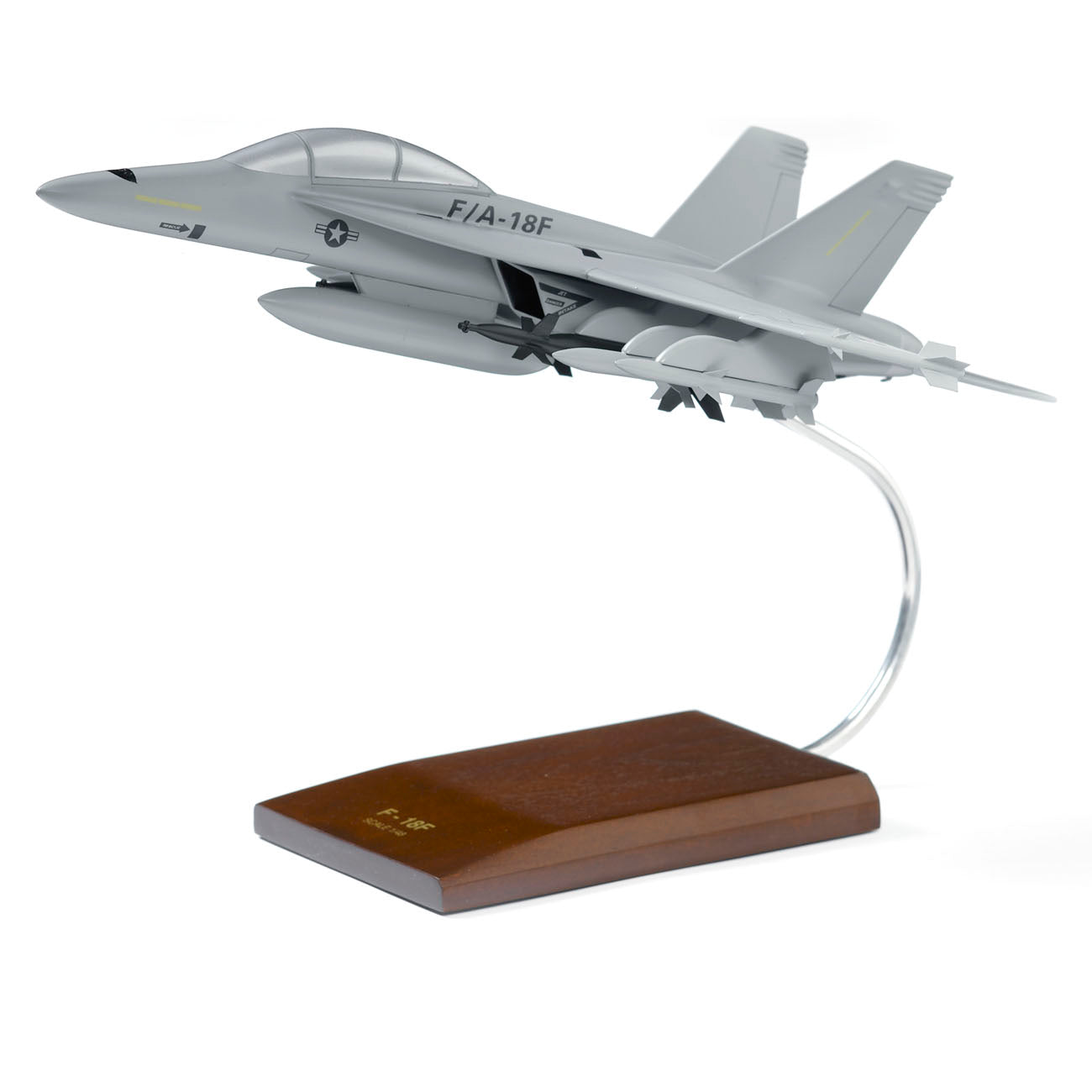 Boeing F/A-18F Wood 1:48 Model (11576263692)