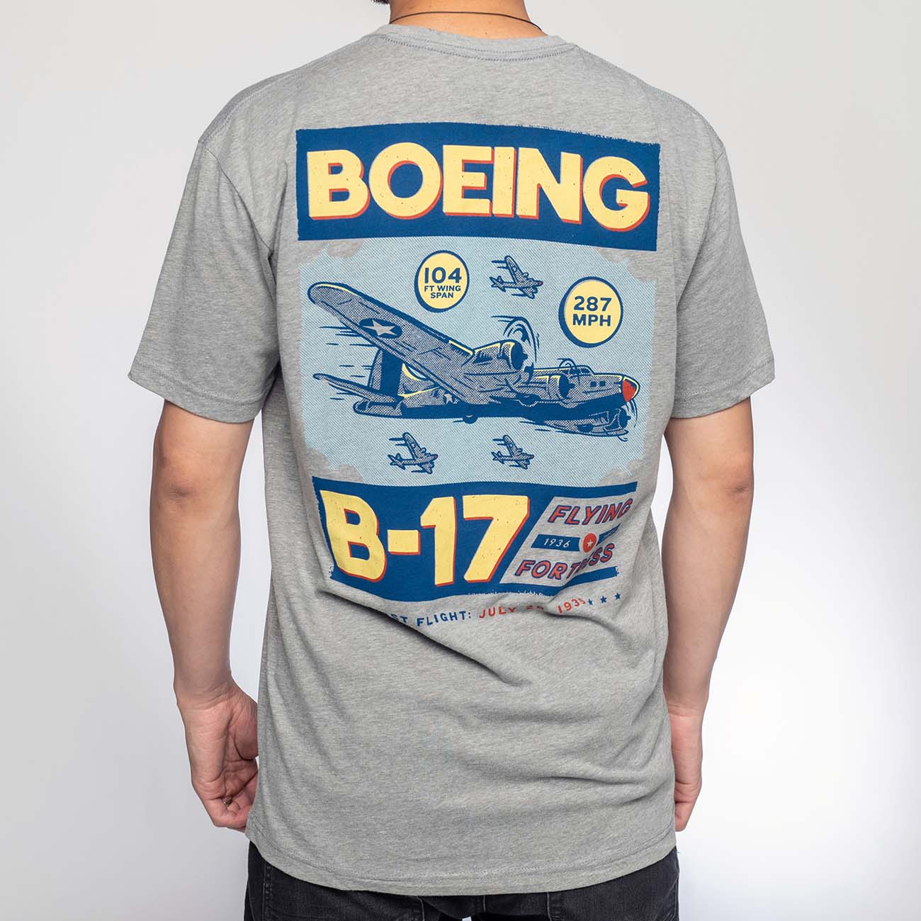 Boeing B-17 Heritage T-Shirt (2921890775162)