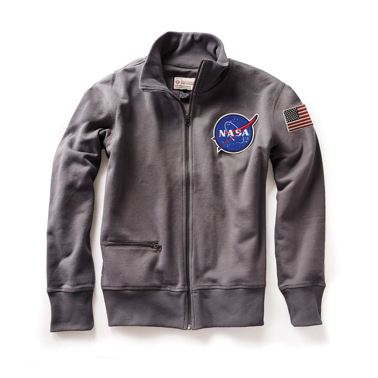 Red Canoe NASA Full Zip Sweatshirt (2882641789050)