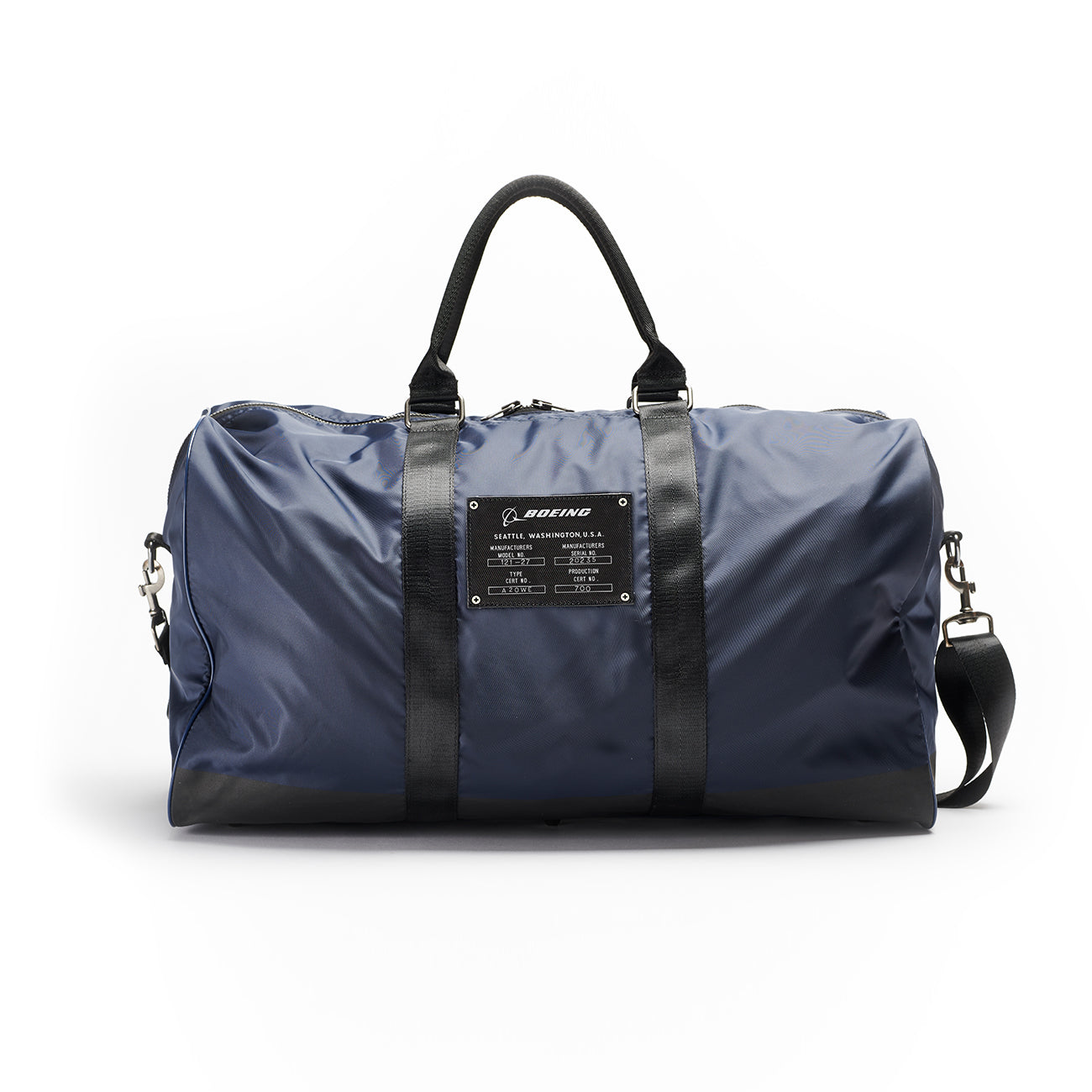 Red Canoe Navy Boeing Duffel Bag (2723393798266)