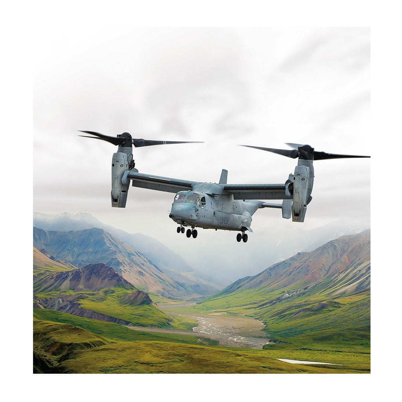 Boeing V-22 Matted Print - Large (2752899776634)