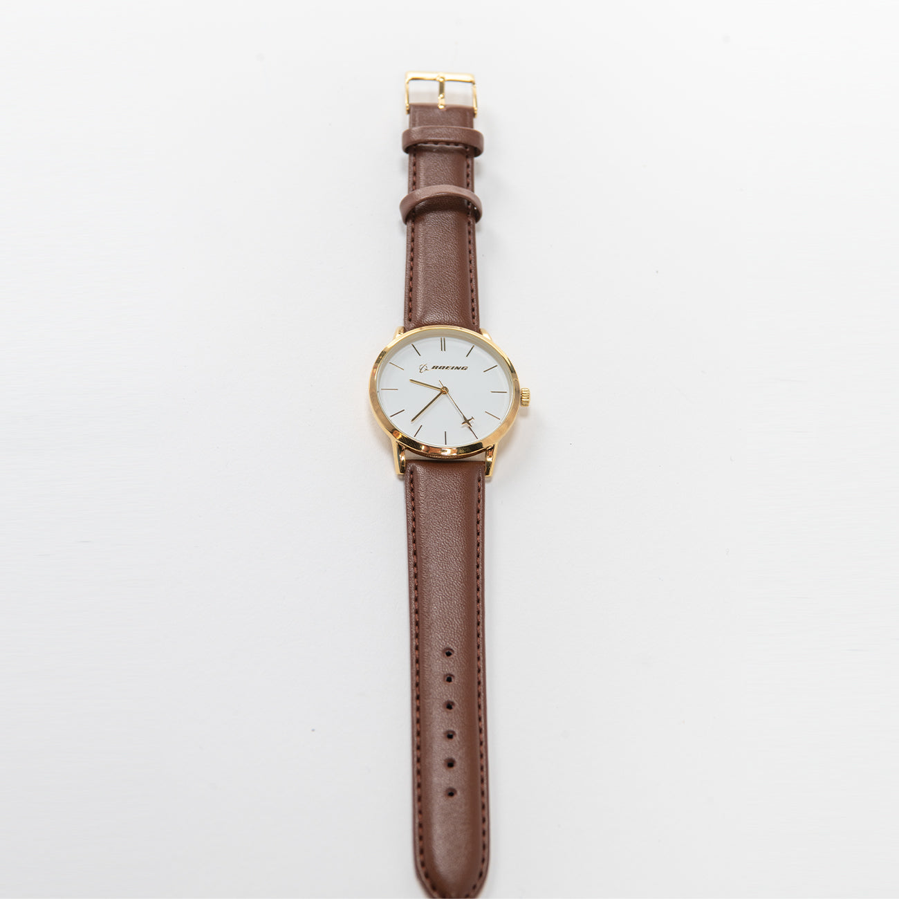 Boeing Gold Rotating Airplane Watch (2981850710138)